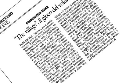The Village su “IL GAZZETTINO”
